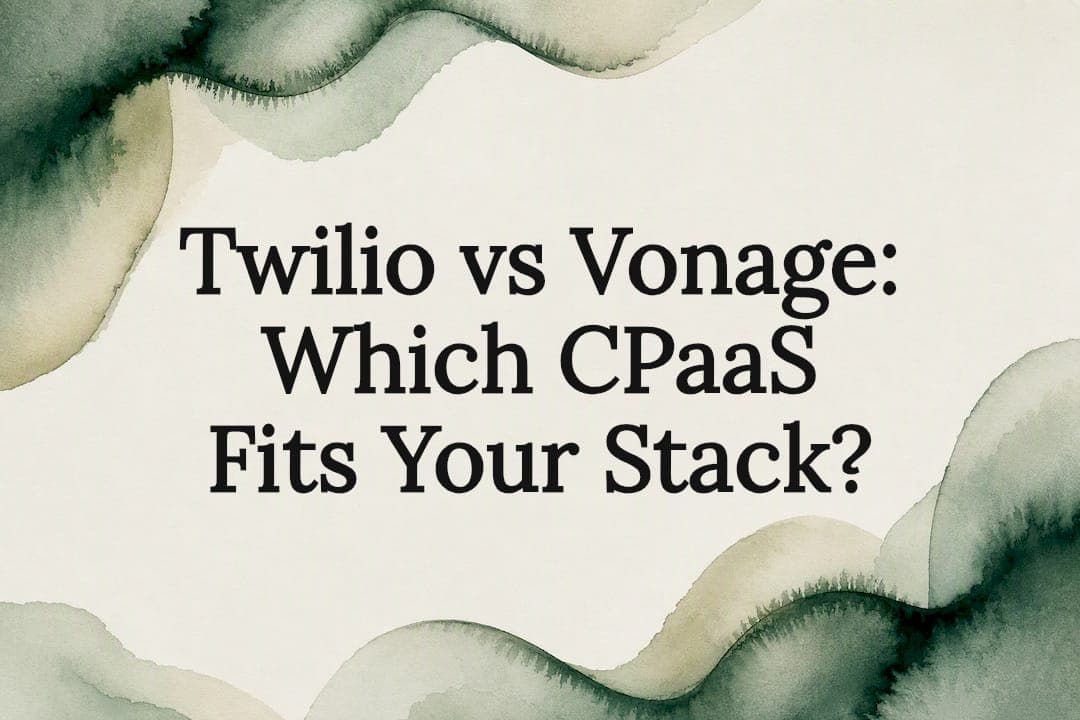 Twilio vs Vonage: Which CPaaS Fits Your Stack?